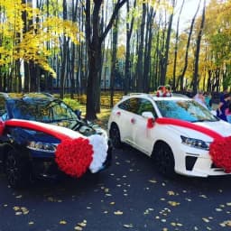Lexus wedding cortege gallery image two